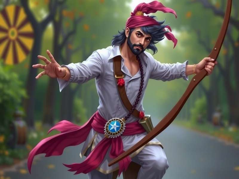 Bharat Bow Hero customization screen showing different regional outfits and bows