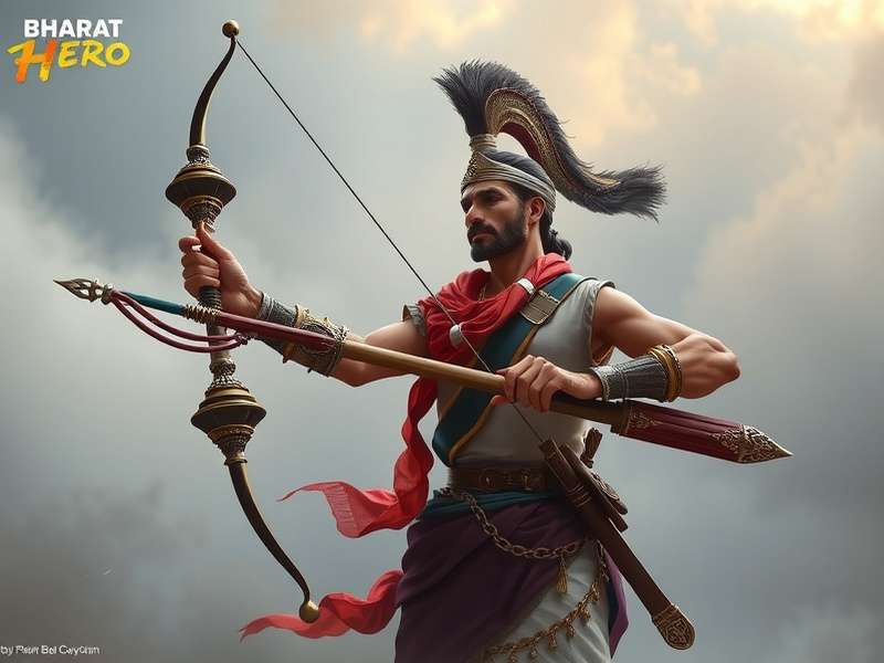 Bharat Bow Hero India map showing different regional archery styles